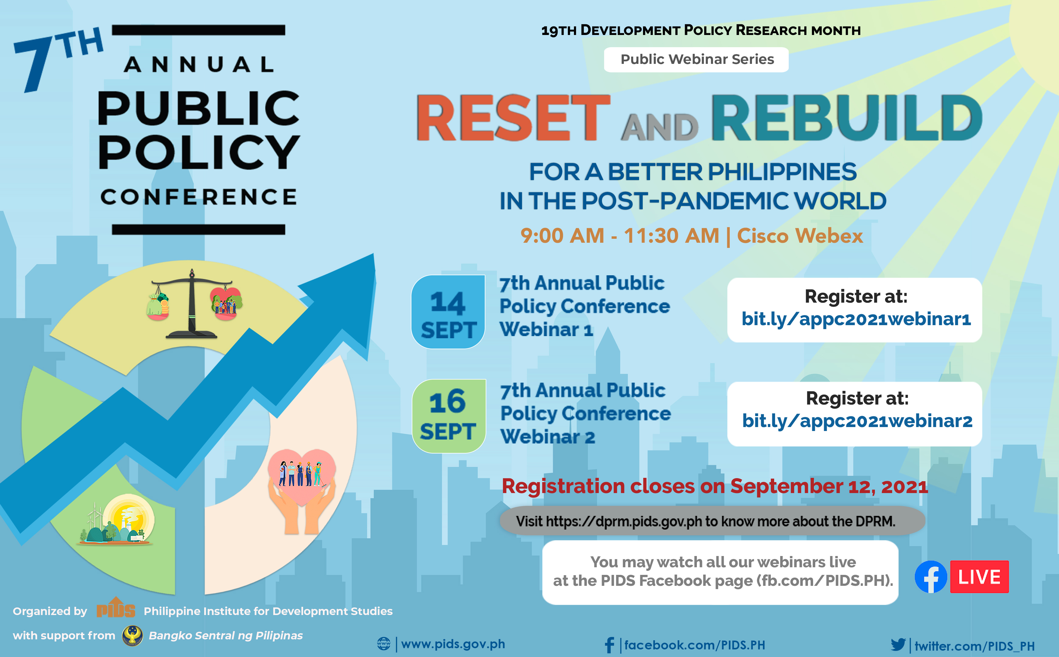 7th Annual Public Policy Conference Webinars 1 and 2 